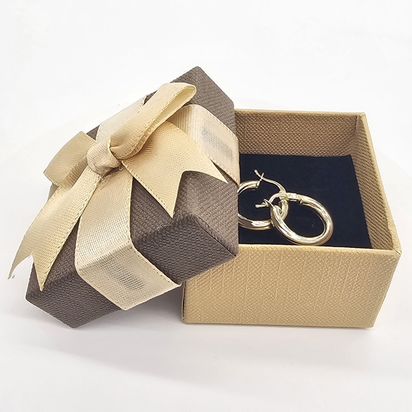 10kt Real Gold Hoop Earring
